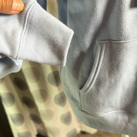 GAP Sky Blue Zip-Up Hoodie - Picture 4 of 7